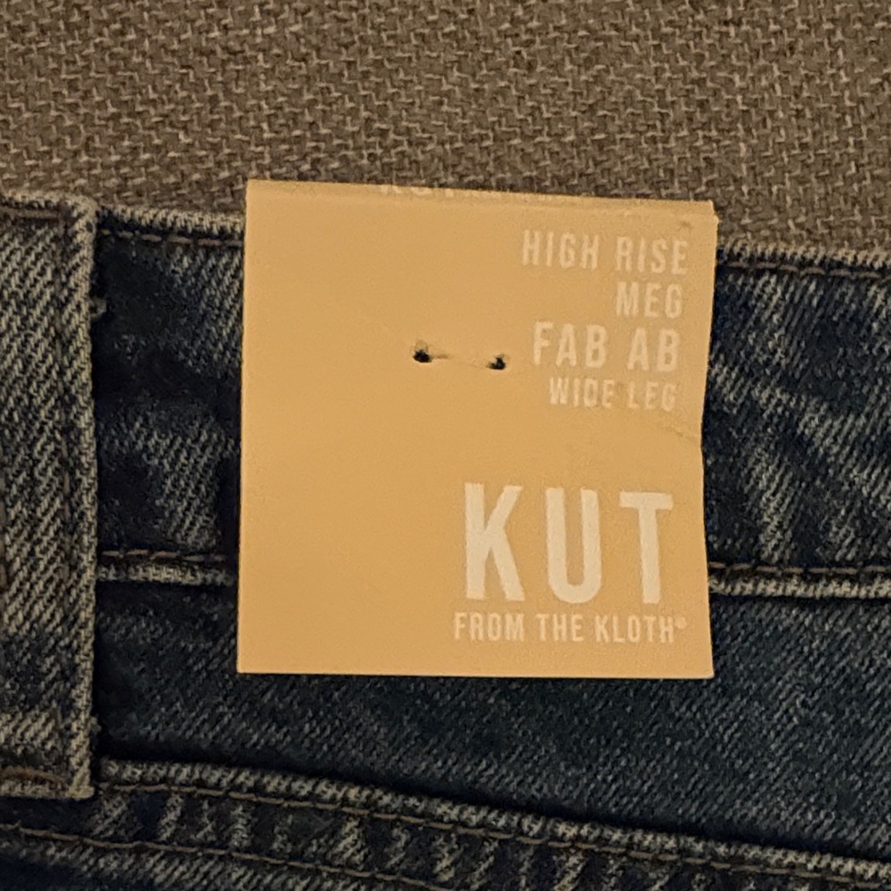 Kut from the Kloth Dark Blue Denim Jeans - Picture 3 of 4